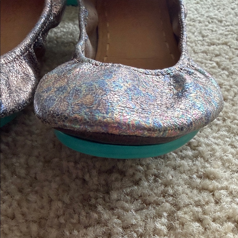 Tieks Love Potion  Lovestruck Metallic Iridescent Ballet Flats Full Set Size 8 - Picture 7 of 16